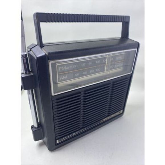 General Electric FM/AM Instant Weather Radio Model 7-2841A Vintage TESTED WORKS - Picture 1 of 13